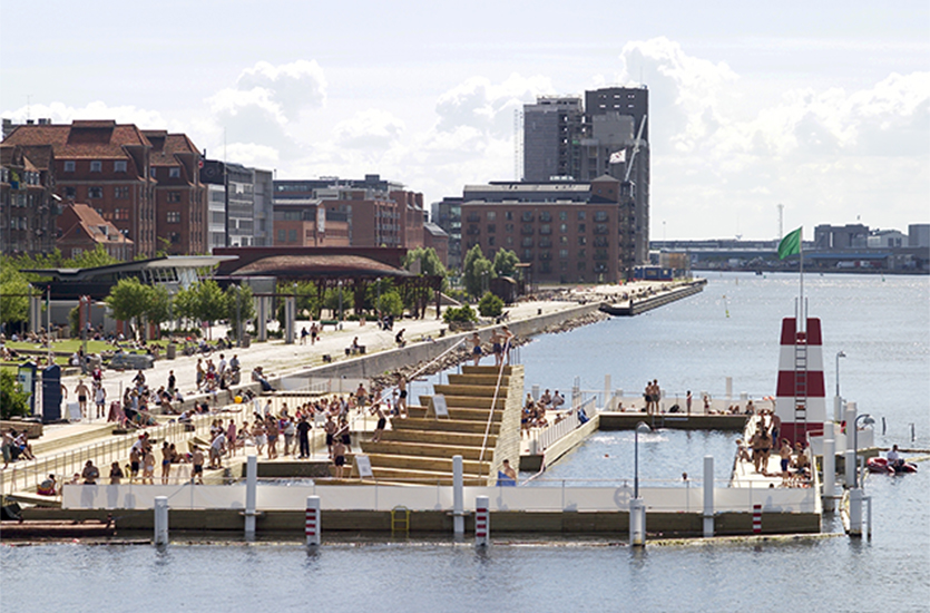 Islands Brygge habour baths